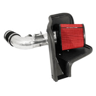 Spectre 09-14 Toyota Corolla 1.8L Air Intake Kit - Polished w/Red Filter Cold Air Intakes Spectre