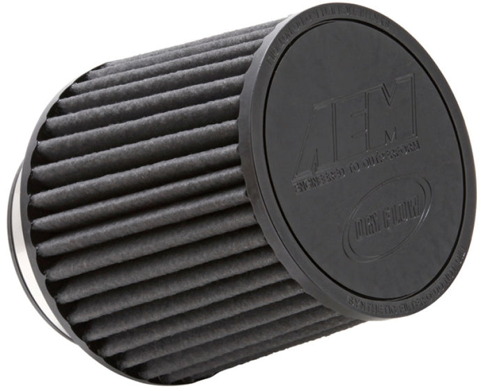 AEM Brute Force Dryflow Air Filter - Conical 6in Base OD / 5.125in Top OD / 5.25in Height Air Filters - Universal Fit AEM Induction