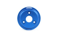 Perrin 15-22 Subaru WRX / 14-18 FXT / 18-21 Crosstrek Lightweight Water Pump Pulley - Blue Pulleys - Crank, Underdrive Perrin Performance   