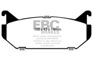 EBC 93-97 Ford Probe 2.0 16v Ultimax2 Rear Brake Pads Brake Pads - OE EBC   