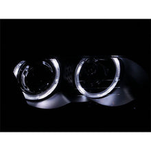 Load image into Gallery viewer, ANZO 1999-2001 BMW 3 Series E46 Projector Headlights w/ Halo Black (CCFL) Headlights ANZO
