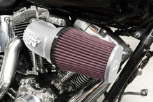 Load image into Gallery viewer, K&amp;N 08-17 Harley-Davidson Touring Models Performance Air Intake System - Silver Cold Air Intakes K&amp;N Engineering   
