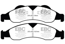 Load image into Gallery viewer, EBC 07-09 Ford Expedition 5.4 2WD Yellowstuff Front Brake Pads Brake Pads - Performance EBC   
