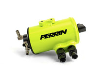Load image into Gallery viewer, Perrin 02-14 Subaru WRX / 04-19 STI with FMIC Air Oil Separator - Neon Yellow Oil Separators Perrin Performance   
