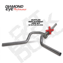 Load image into Gallery viewer, Diamond Eye KIT 4in CB DUAL SS: 94-97 FORD 7.3L F250/F350 PWRSTROKE Catback Diamond Eye Performance
