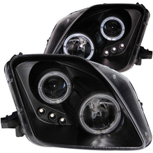 Load image into Gallery viewer, ANZO 1997-2001 Honda Prelude Projector Headlights w/ Halo Black w/ LED Headlights ANZO
