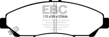 Load image into Gallery viewer, EBC 07-13 Acura MDX 3.7 Greenstuff Front Brake Pads Brake Pads - Performance EBC   
