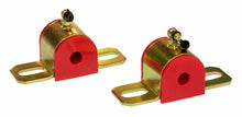 Load image into Gallery viewer, Prothane Universal 90 Deg Greasable Sway Bar Bushings - 1/2in - Type B Bracket - Red Sway Bar Bushings Prothane   
