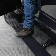 RealTruck 22-24 Toyota Tundra Crew Cab VoltStep Electric Running Board Kit - Tex. Blk Running Boards Go Rhino