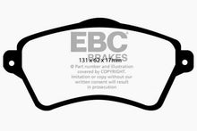 Load image into Gallery viewer, EBC 01-05 Land Rover Freelander 2.5 Ultimax2 Front Brake Pads Brake Pads - OE EBC   
