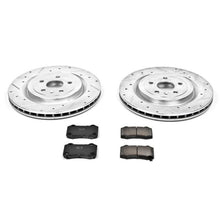 Load image into Gallery viewer, Power Stop 09-15 Cadillac CTS Rear Z23 Evolution Sport Brake Kit Brake Kits - Performance D&amp;S PowerStop   
