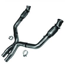 Load image into Gallery viewer, Kooks 11-14 Ford Mustang GT 5.0L 4V 3in x 2 3/4in OEM Cat X Pipe Kooks HDR Req X Pipes Kooks Headers
