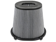 Load image into Gallery viewer, aFe Quantum Pro DRY S Air Filter Inverted Top - 5in Flange x 8in Height - Dry PDS Cold Air Intakes aFe
