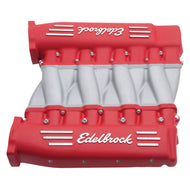 Edelbrock Manifold Chevy Ls LS3 Cross Ram w/ Red Plenums Intake Manifolds Edelbrock
