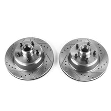 Load image into Gallery viewer, Power Stop 76-79 Chrysler Cordoba Front Evolution Drilled &amp; Slotted Rotors - Pair Brake Rotors - Slot &amp; Drilled PowerStop
