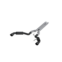 Load image into Gallery viewer, MBRP 15-17 Ford Mustang GT 5.0 3in Cat Back Dual Split Rear Race Version 4.5in Tips - Black Coated Catback MBRP

