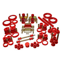 Load image into Gallery viewer, Energy Suspension 85-93 Ford Mustang Red Hyper-flex Master Bushing Set w/ V-8 Bushing Kits Energy Suspension
