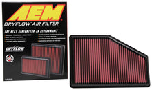 Load image into Gallery viewer, AEM 12-20 Chevrolet Malibu 1.5L/1.8L/2.0L DryFlow Air Filter Air Filters - Drop In AEM Induction
