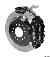 Wilwood Narrow Superlite 4R-MC4 Black Rear Kit 12.88in Slotted Rotor 88-96 Chevy Corvette C4 Big Brake Kits Wilwood