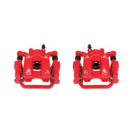 Power Stop 03-08 Infiniti FX35 Rear Red Calipers w/Brackets - Pair Brake Calipers - Perf PowerStop   