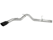 Load image into Gallery viewer, aFe Atlas Exhausts DPF-Back Aluminized Steel Exhaust Dodge Diesel Trucks 07.5-12 L6-6.7L Black Tip DPF Back aFe
