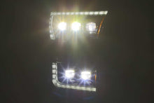 Load image into Gallery viewer, AlphaRex 17-20 Ford Raptor NOVA LED Proj Headlights Plank Style Alpha Black w/Activ Light/Seq Signal Headlights AlphaRex
