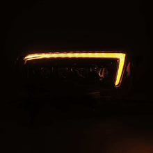 Load image into Gallery viewer, AlphaRex 10-13 Toyota 4Runner NOVA LED Proj Headlights Plank Style Alpha Black w/Seq Signal/DRL Headlights AlphaRex
