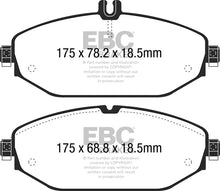 Load image into Gallery viewer, EBC 15+ Mercedes-Benz C300 (W205) 2.0 Turbo Yellowstuff Front Brake Pads Brake Pads - Performance EBC   
