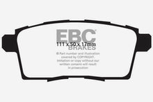 Load image into Gallery viewer, EBC 06-08 Ford Edge 3.5 2WD Redstuff Rear Brake Pads Brake Pads - Performance EBC   
