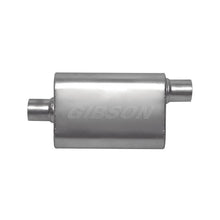 Load image into Gallery viewer, Gibson CFT Superflow Center/Offset Oval Muffler - 4x9x13in/3in Inlet/3in Outlet - Stainless Muffler Gibson
