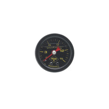 Load image into Gallery viewer, Russell Performance 15 psi fuel pressure gauge black face and case (Liquid-filled) Gauges Russell
