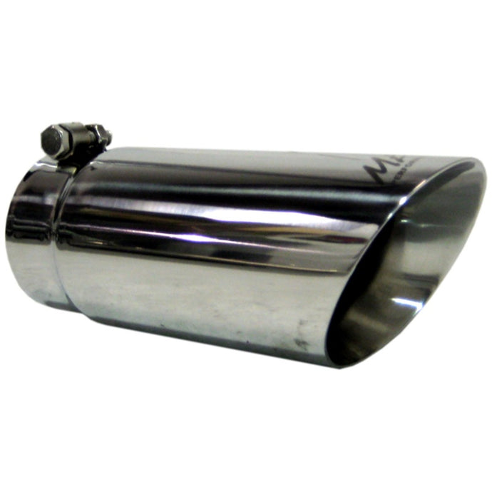 MBRP Universal Tip 3in O.D. Dual Wall Angled 4 inlet 10 length Steel Tubing MBRP   