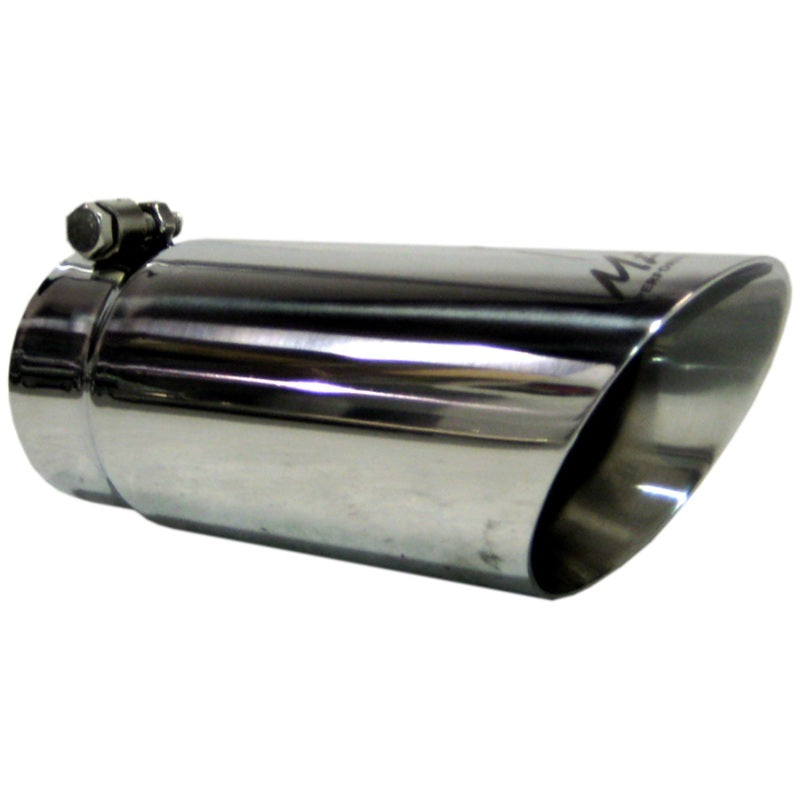 MBRP Universal Tip 3in O.D. Dual Wall Angled 4 inlet 10 length Steel Tubing MBRP