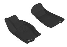 Load image into Gallery viewer, 3D MAXpider 2005-2010 Jeep Grand Cherokee Kagu 1st Row Floormat - Black Floor Mats - Rubber 3D MAXpider   
