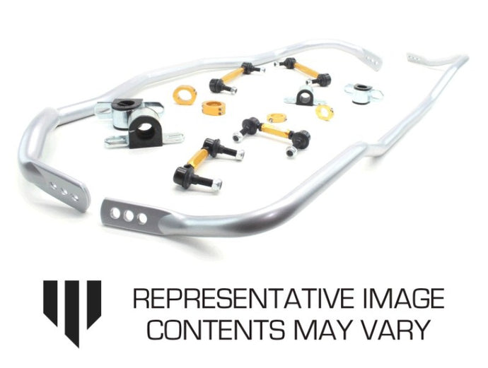 Whiteline 06-07 Subaru WRX STi Front and Rear 24mm Swaybar Kit Sway Bars Whiteline