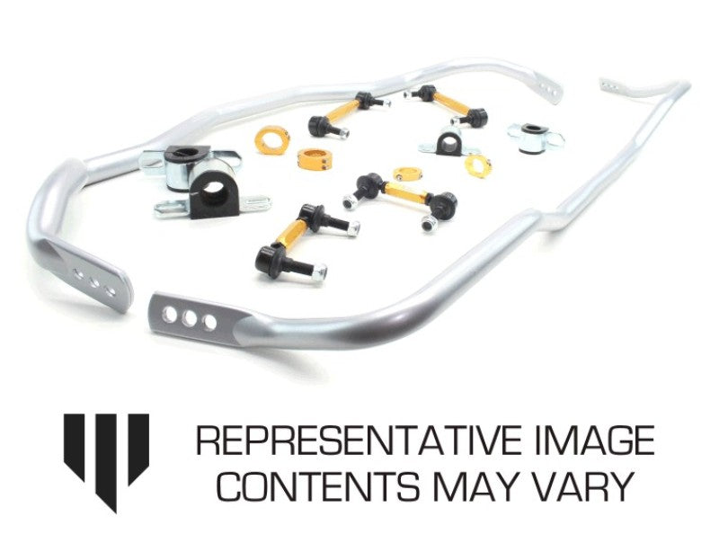 Whiteline 06-07 Subaru WRX STi Front and Rear 24mm Swaybar Kit Sway Bars Whiteline