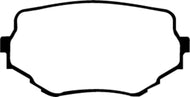EBC 99-05 Suzuki Grand Vitara 2.5 Greenstuff Front Brake Pads Brake Pads - Performance EBC   
