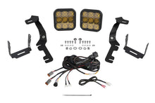 Load image into Gallery viewer, Diode Dynamics Stage Series Ditch Light Kit for 2019-Present Ram SS5 - Sport Yellow Combo Light Accessories and Wiring Diode Dynamics   
