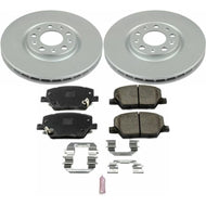Power Stop 16-18 Fiat 500X Front Z17 Evolution Geomet Coated Brake Kit Brake Kits - Performance Blank PowerStop