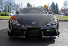 Load image into Gallery viewer, Perrin 2020 Toyota Supra Tow Hook Kit (Front) - Neon Yellow Tow Hooks Perrin Performance   
