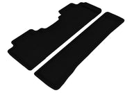 3D MAXpider 2006-2014 Honda Ridgeline Kagu 2nd Row Floormats - Black Floor Mats - Rubber 3D MAXpider   