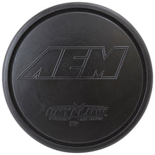 Load image into Gallery viewer, AEM Dryflow Air Filter - Round Tapered - 2.75in Flange ID x 5.5in Base OD x 4.75in Top OD x 7.5in H Air Filters - Universal Fit AEM Induction
