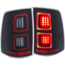 Load image into Gallery viewer, ANZO LED Black 13-17 Dodge Ram 1500/2500/3500 LED Taillights Black Tail Lights ANZO
