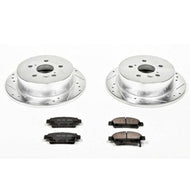Power Stop 04-10 Toyota Sienna Rear Z23 Evolution Sport Brake Kit | K5498