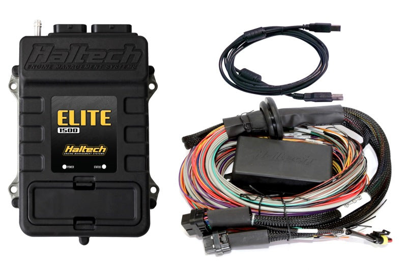 Haltech Elite 1500 Premium Universal Wire-In Harness ECU Kit Programmers & Tuners Haltech