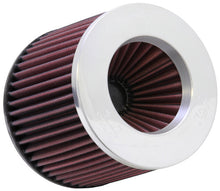 Load image into Gallery viewer, K&amp;N Universal Filter 3 inch Flange 6 inch Base 5 1/4 inch Top 5 inch Height w/ Polished Top Air Filters - Drop In K&amp;N Engineering   
