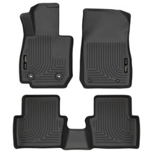 Load image into Gallery viewer, Husky Liners 2017 Mazda CX-3 Weatherbeater Black Front &amp; 2nd Seat Floor Liners Floor Mats - Rubber Husky Liners
