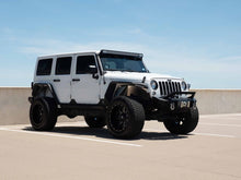 Load image into Gallery viewer, Road Armor 07-18 Jeep Wrangler JKU 4DR Stealth Rear Fender Flare Body Armor - Tex Blk Fender Flares Road Armor
