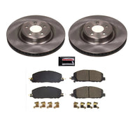 Power Stop 20-22 Lincoln Aviator Front Autospecialty Brake Kit Brake Kits - OE PowerStop   