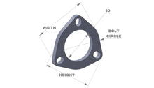 Load image into Gallery viewer, Vibrant 3-Bolt T304 SS Exhaust Flange (3in I.D.) Flanges Vibrant

